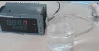 米科引線式溫度傳感器PT100防水測試
