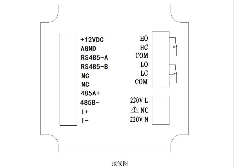 溶氧仪接线图