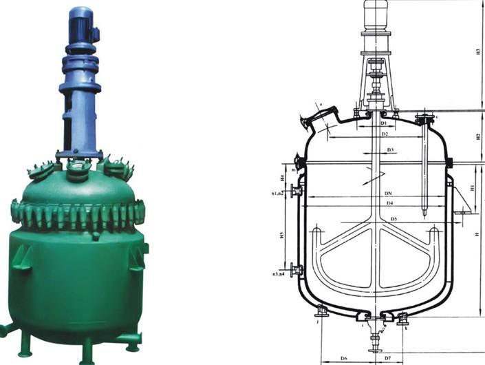 反应釜外观