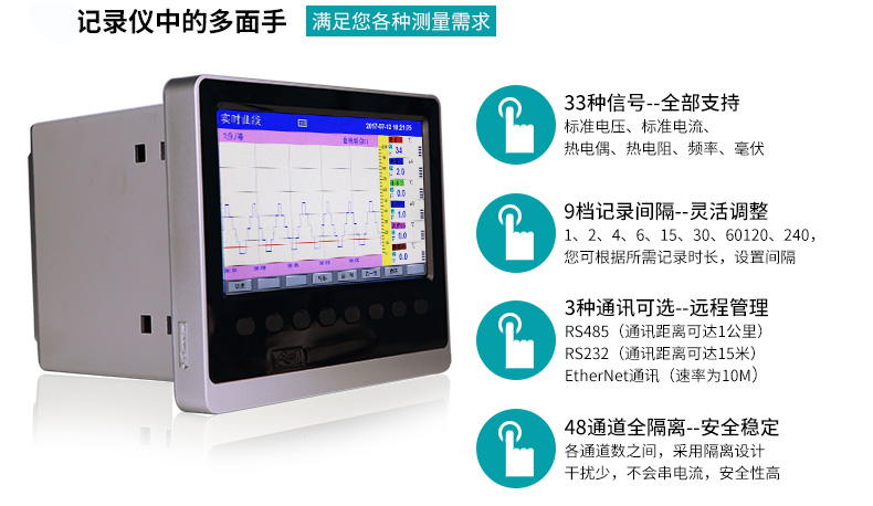 MIK-R6000C記錄儀功能強大