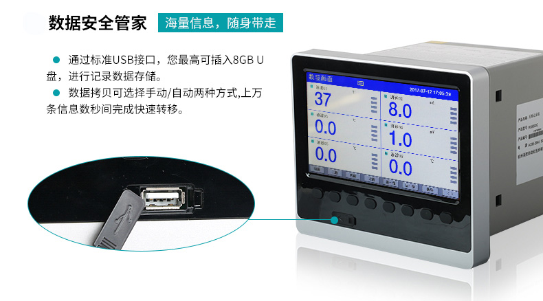 MIK-R6000C記錄儀數據安全