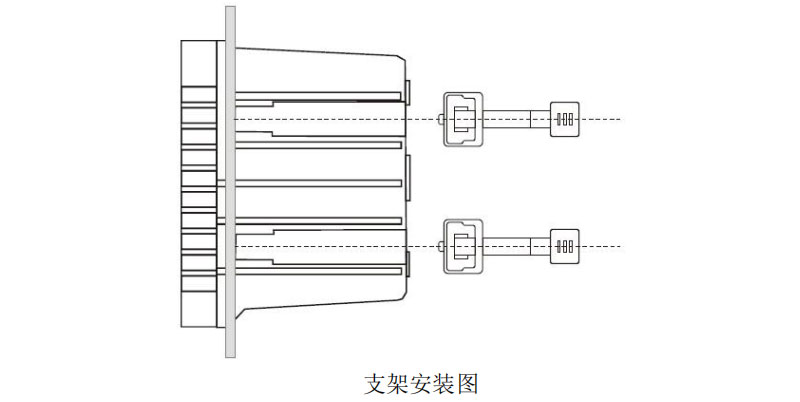 电导率支架安装图