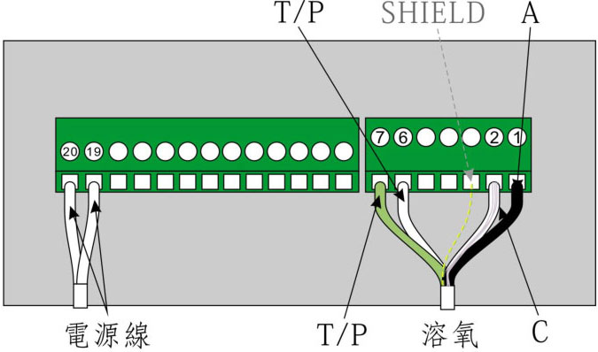 MIK-DO8.0接线示意图 MIK-DO8.0接线示意图