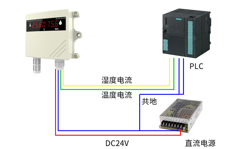 温湿度变送器产品接线