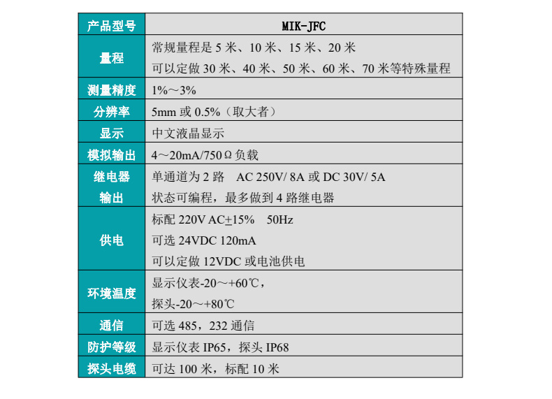超声波泥水界面仪产品参数 超声波泥水界面仪产品参数